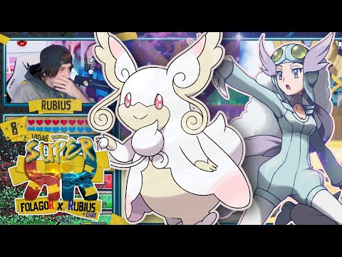 Rubius faces THREE MEGA EVOLUTIONS in the SIXTH GYM LEADER