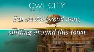 Owl City - I&#39;m Coming After You [Lyrics]