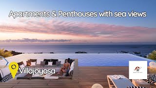 Fantastic Apartments and Penthouses with sea views, near Playa del Torres, in Villajoyosa, Spain.