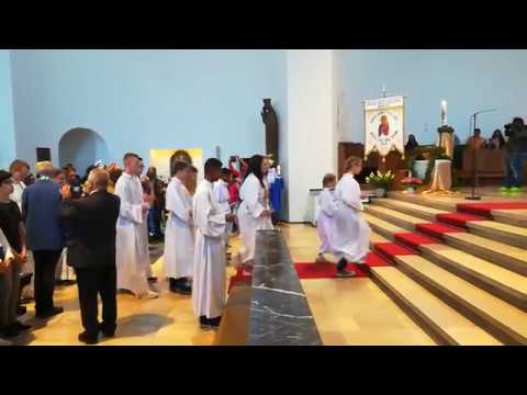 (01) Eingangslied - Katholikentag - Antoniuskirche - Misa (11.05.2018)