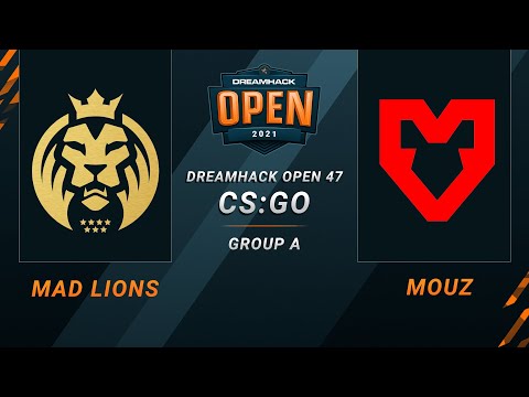 CS:GO - MAD Lions vs. MOUZ [Dust2] Map 1 - DreamHack Open 47 - Group A