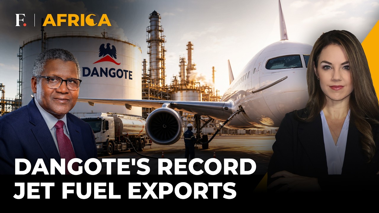 Nigeria's Dangote Refinery Overtakes the US in Jet Fuel Exports to Europe | Firstpost Africa