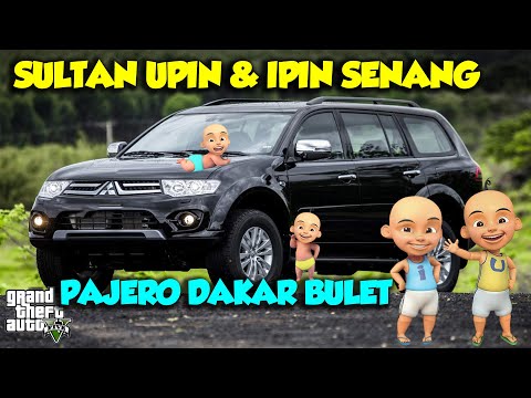 SULTAN UPIN IPIN BORONG MITSUBISHI PAJERO SPORT DAKAR 2015 KENCANG - GTA V MOD UPIN & IPIN SPESIAL