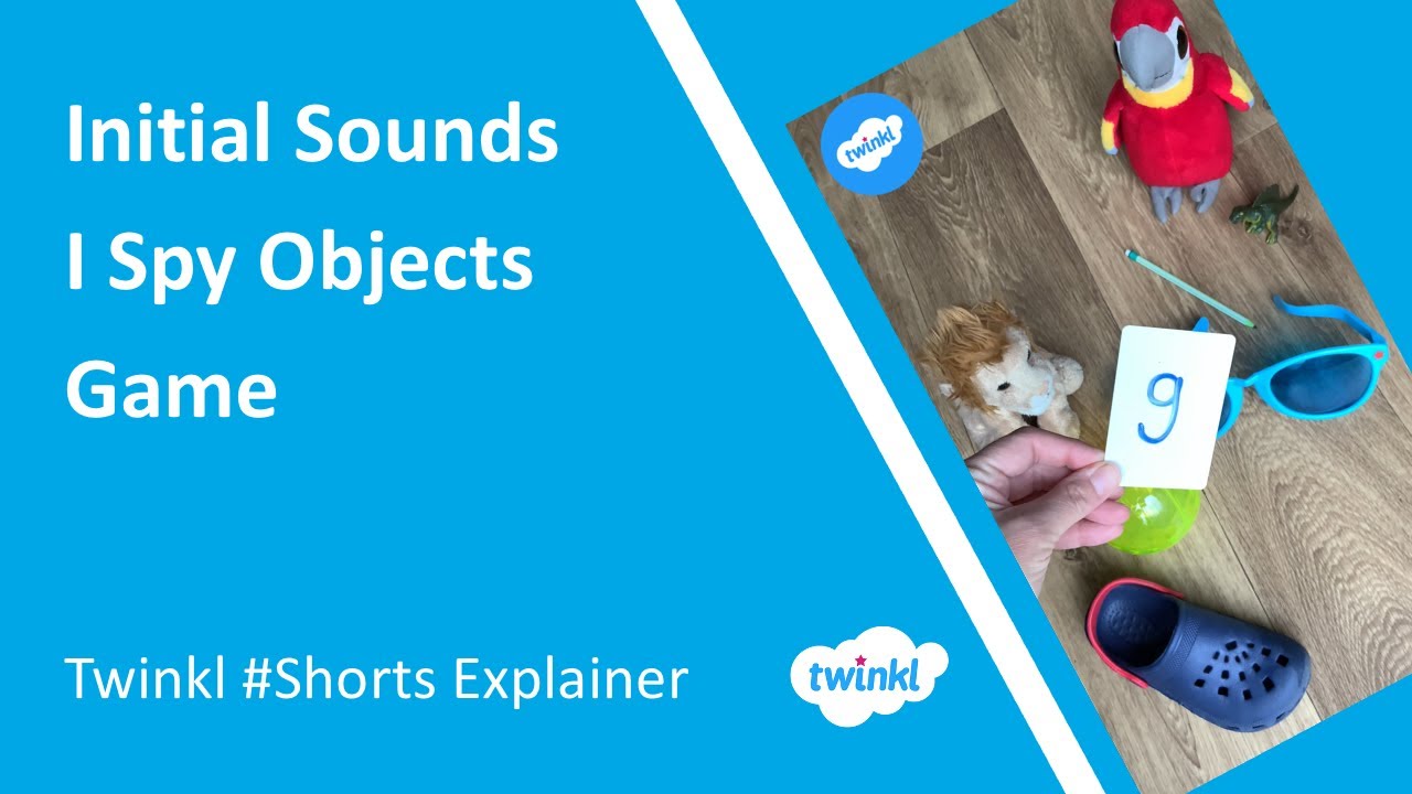 EYFS Literacy #Shorts: Initial Sounds I Spy Objects Game