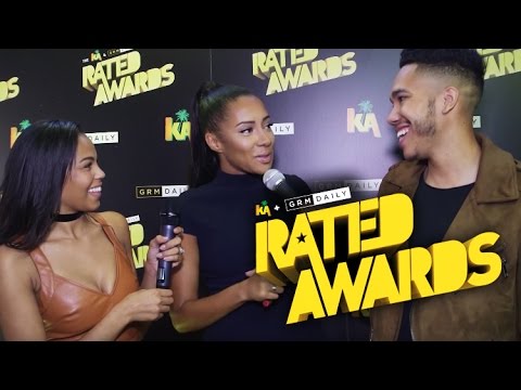 Yasmin Evans talks about hosting and Manny Norte at the Rated Awards