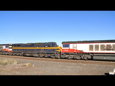 7922V SCT / SBR Dooen To Melbourne Container Train With CSR007, C501 & CSR008 (15/5/2024) - PoathTV