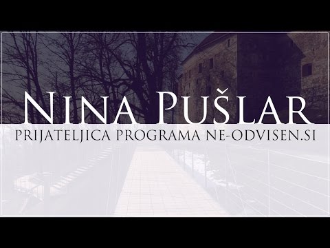 Nina Pušlar o programu Ne-odvisen.si