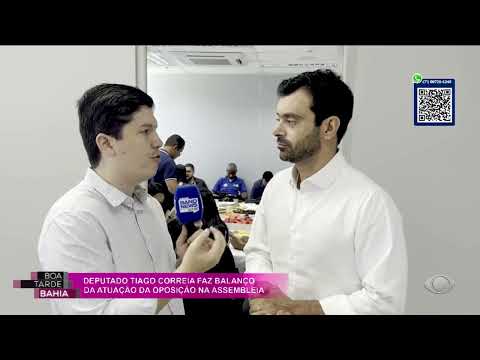 DEPUTADO TIAGO CORREIA RESPONDE SE QUINHO DE BELO CAMPO TEM DIALOGADO COM ACM NETO