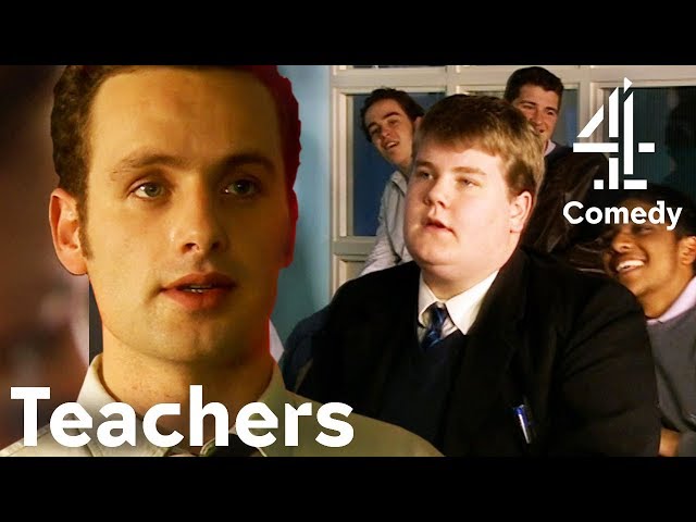 Comedy with Andrew Lincoln & James Corden | Trying to Explain Shakespeare to Kids… | Teachers