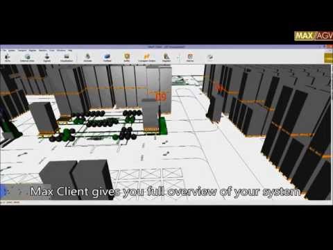 MAXAGV Automated Guided Vehicle - Max system