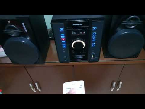 Demonstração de Funcionamento Mini System toshiba MUS 7980