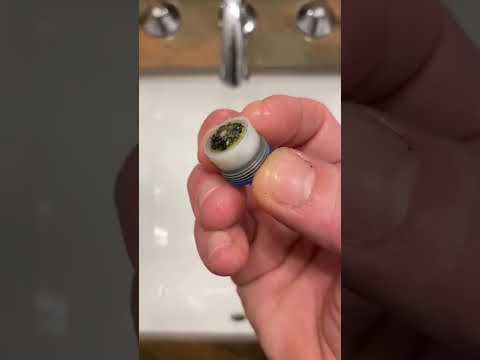 DIY Faucet aerator / filter removal cleaning