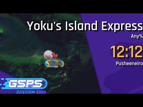 GSPS Dzieciom 2022 - Yoku's Island Express [Any%] - Pusheeneiro