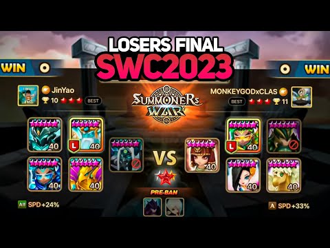 MONKEYGOD vs JINYAO (BO5). FINAL | SWC2023 APAC Preliminary Group D Day 2 - Summoners War