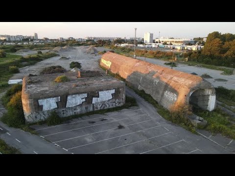Atlantikwall - Dombunker für K5 Eisenbahngeschütze in Calais - Stützpunkt 89 Fulda