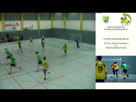 Handball Regionalliga Männer 26:30 SV Post Telekom Schwerin II vs. Reinickendorfer Füchse