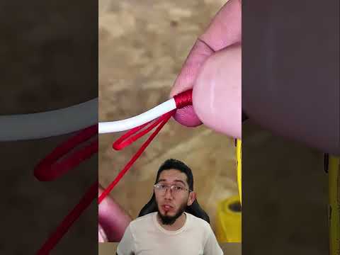How to repair a bare wire