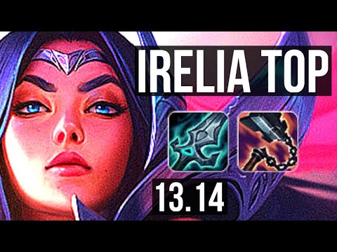 IRELIA vs NASUS (TOP) | 6 solo kills, 600+ games | EUW Master | 13.14