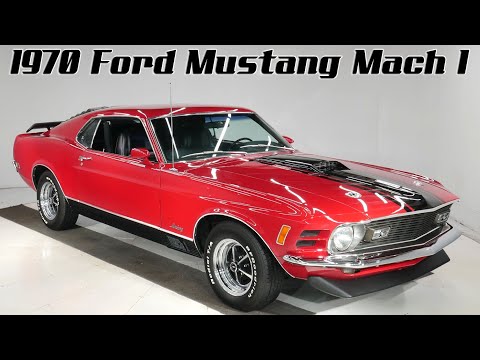 V18437 - 1970 Ford Mustang Mach 1