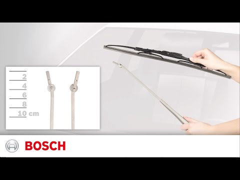 7mm Bayonet Connection - How to Install Bosch Spectrum DirectFit Conventional Wiper Blades