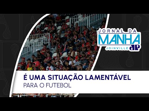 Confusão generalizada na Arena Joinville no confronto do Brusque X Avaí