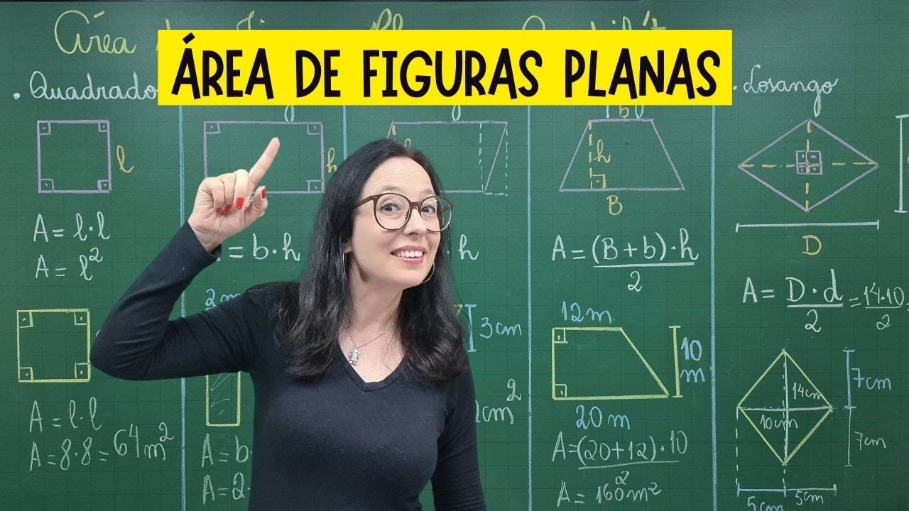 ÁREA DE FIGURAS PLANAS - GEOMETRIA - Q