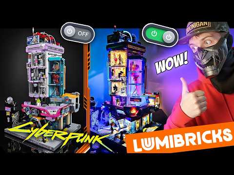 Cyberpunk z klocków PREMIUM! - Szczery test Lumibricks!