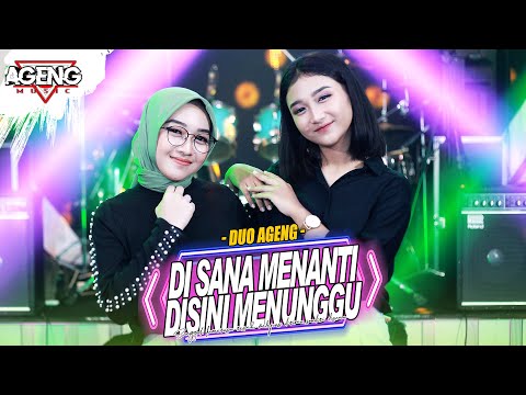 DISANA MENANTI DISINI MENUNGGU - DUO AGENG ft Ageng Music (Official Live Music)