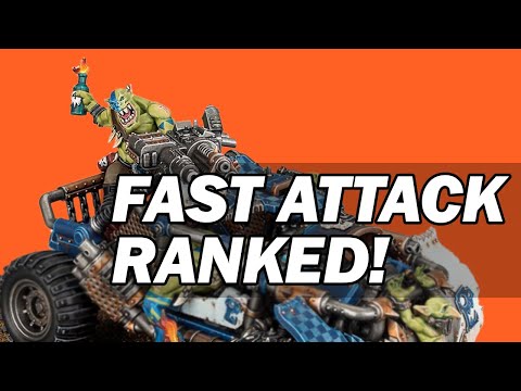Ork Fast Attack Choices for 9th Edition