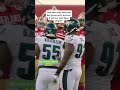 Brandon Graham just couldn't stop trash talking so Fletcher Cox had to check him ? #shorts