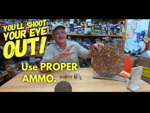 RANGE SAFETY  ***USE CORRECT AMMO AND TARGETS!!!***