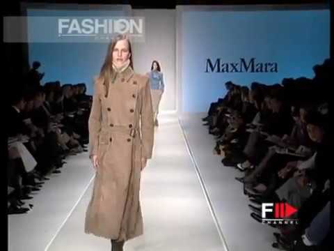 "Max Mara" Autumn Winter 2001 2002 Milano 1 of 3 pret a porter by FashionChannel.mov