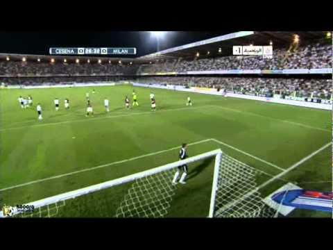 Cesena 0 Milan 2 - Sintesi primo tempo