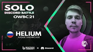 HELIUM | Online World Beatbox Championship Solo Judge Showcase