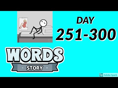 Words Story - Addictive Word Game day 251-300 answers only