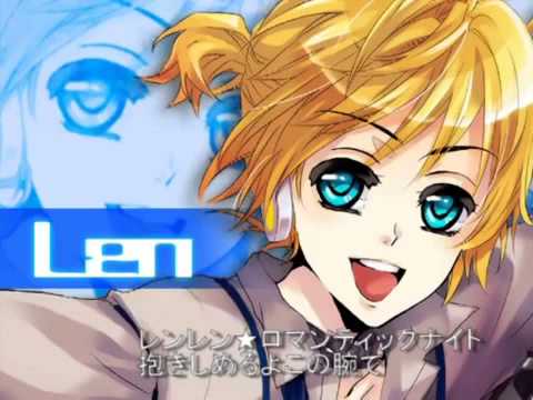 96neko & Kagamine Len - Kuro Len★Romantic Night