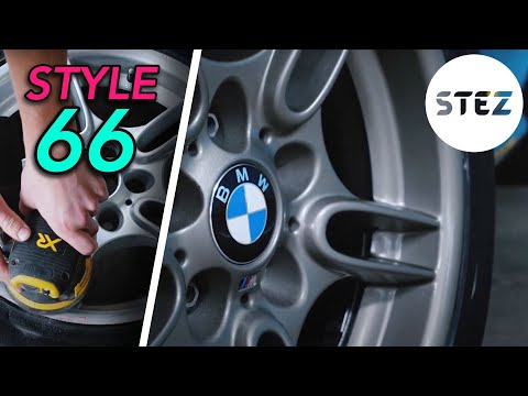 Refinishing a set of BMW Style 66 wheels (DIY)