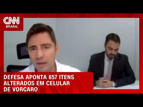 Defesa aponta 657 arquivos modificados no celular de Vorcaro após prisão | CNN 360°