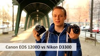 Video thumbnail for Canon EOS 1200D vs Nikon D3300 | Das DSLR-Duell in der Einsteigerklasse [Deutsch] by ValueTechTV