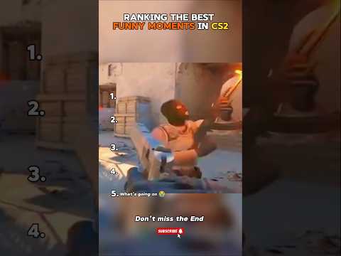 Top 5 best funny Moments in CS2 😂 #cs2 #csgo #funnyclips #cs2memes #gaming