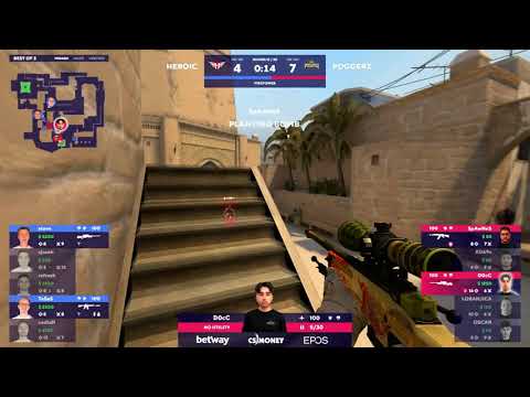 D0cC DESTROYING HEROIC WITH AWP! - BLAST PREMIER Clip | Heroic vs POGGERZ