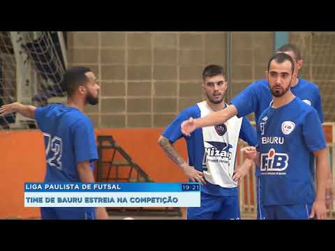 Equipe de futsal de Bauru se prepara para estreia na Liga Paulista