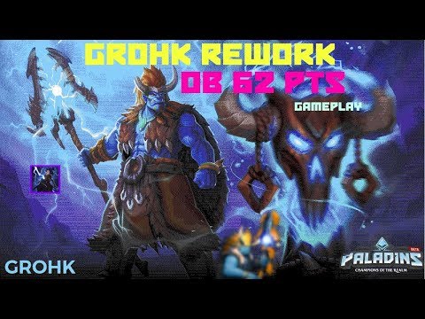 4 HEALER META PTS GAMEPLAY | paladins grohk OB 62