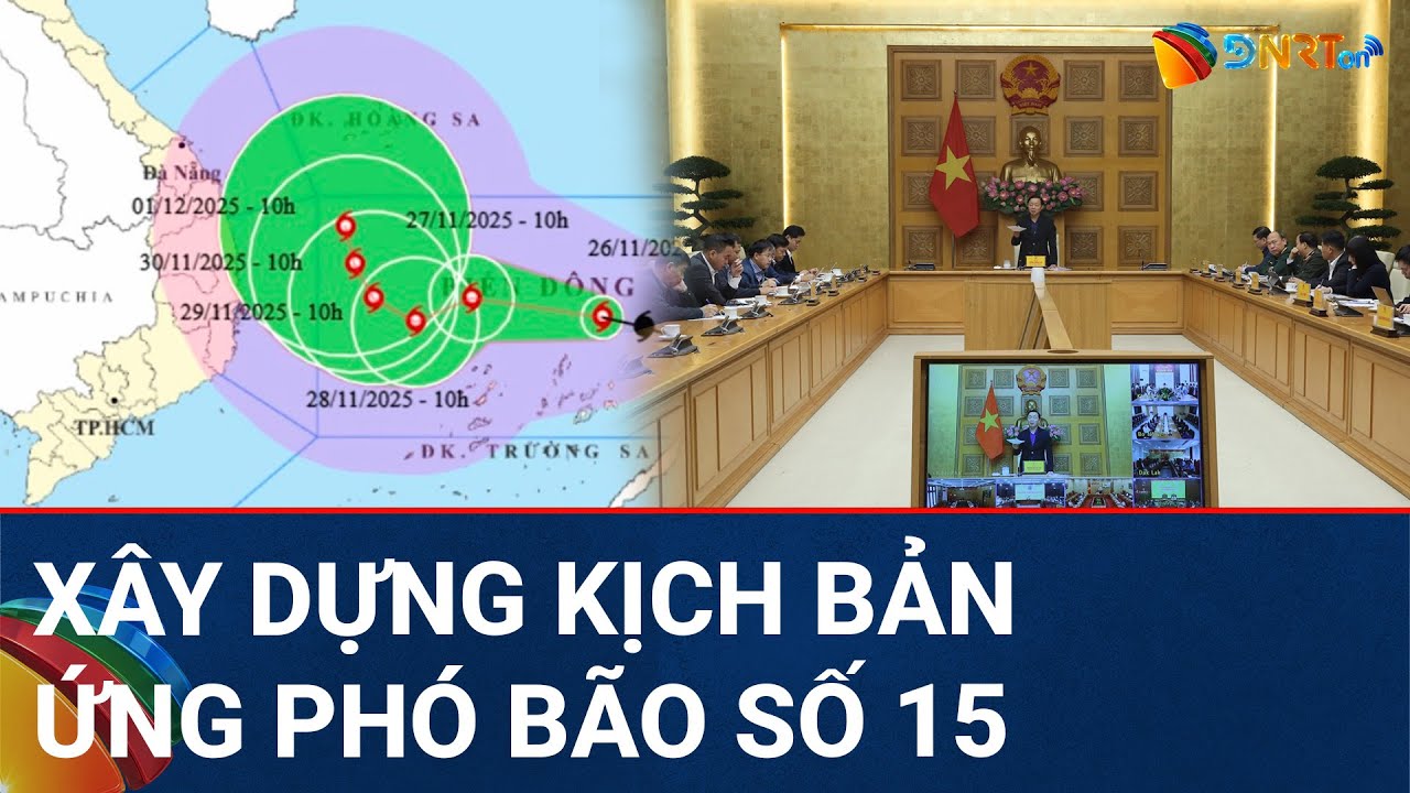 THỜI SỰ ĐÀ NẴNG | Phòng, chống bão số 15: Duy trì kịch bản ứng phó với rủi ro thiên tai cấp độ 4