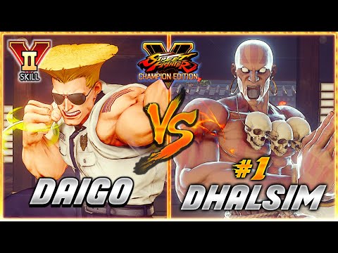 SFV CE 🔥DAIGO (Guile) vs YHC-MOCHI (#1 Online DHALSIM) | FT3 Set 🔥 SF5 TenSFV