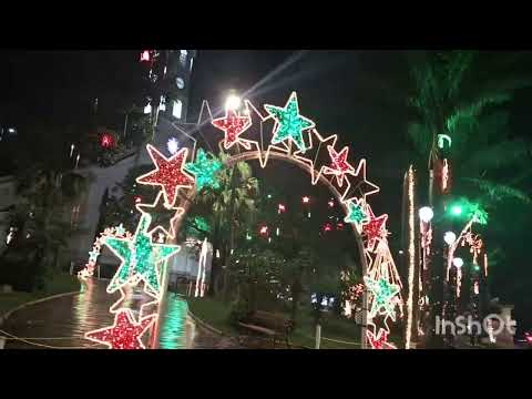 Luzes de Natal em Elói Mendes - Minas Gerais