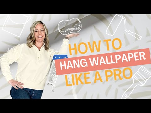 How To Hang Wallpaper Like A Pro!