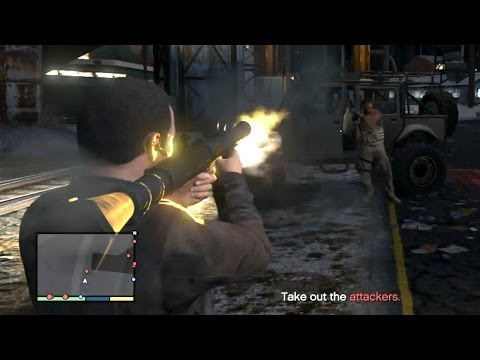 GTA V PS3 Gameplay / Walkthrough / Playthrough / 1080P Part 113 - Final Mission 1 of 3