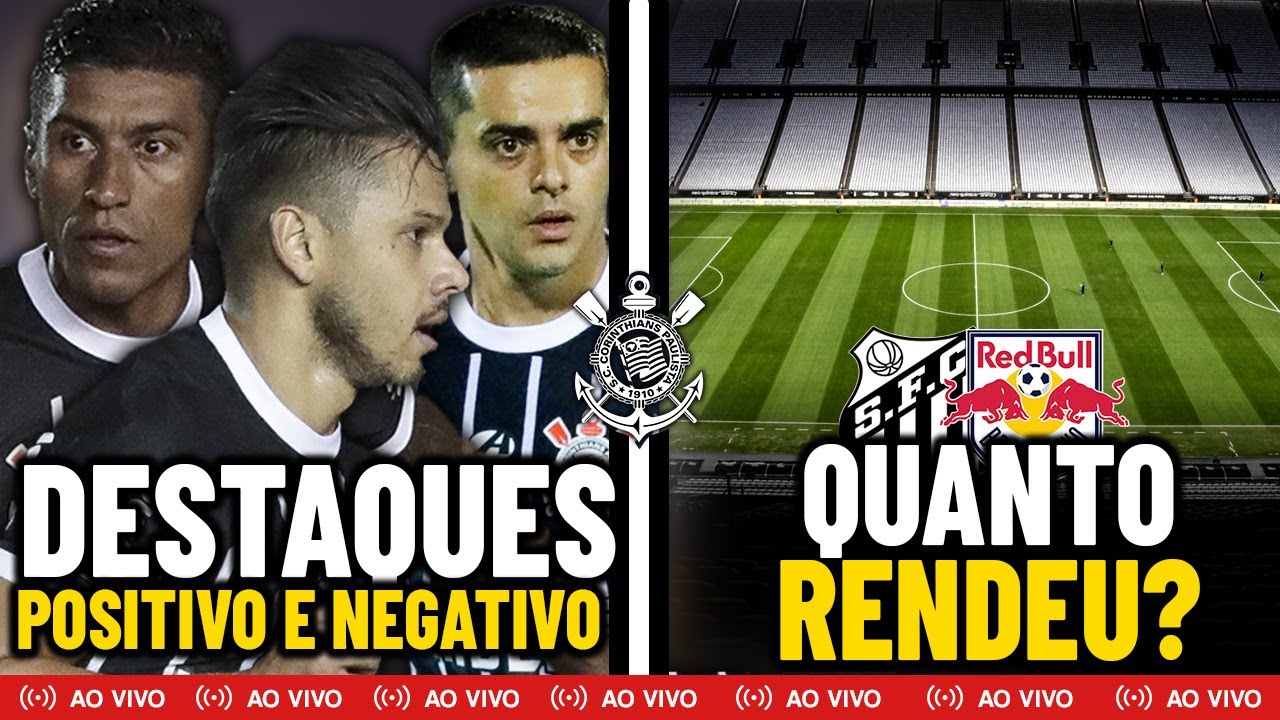 AMISTOSO? LONDRINA 0X3 CORINTHIANS TEVE CLIMA QUENTE | DETALHES SOBRE SANTOS X RED BULL NA ARENA