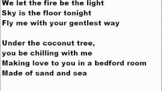 Coconut Tree - Mohombi ft. Nicole Scherzinger - LYRICS ON SCREEN